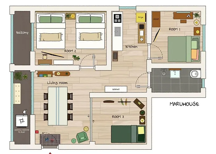 Apartamento The Maru House Seúl